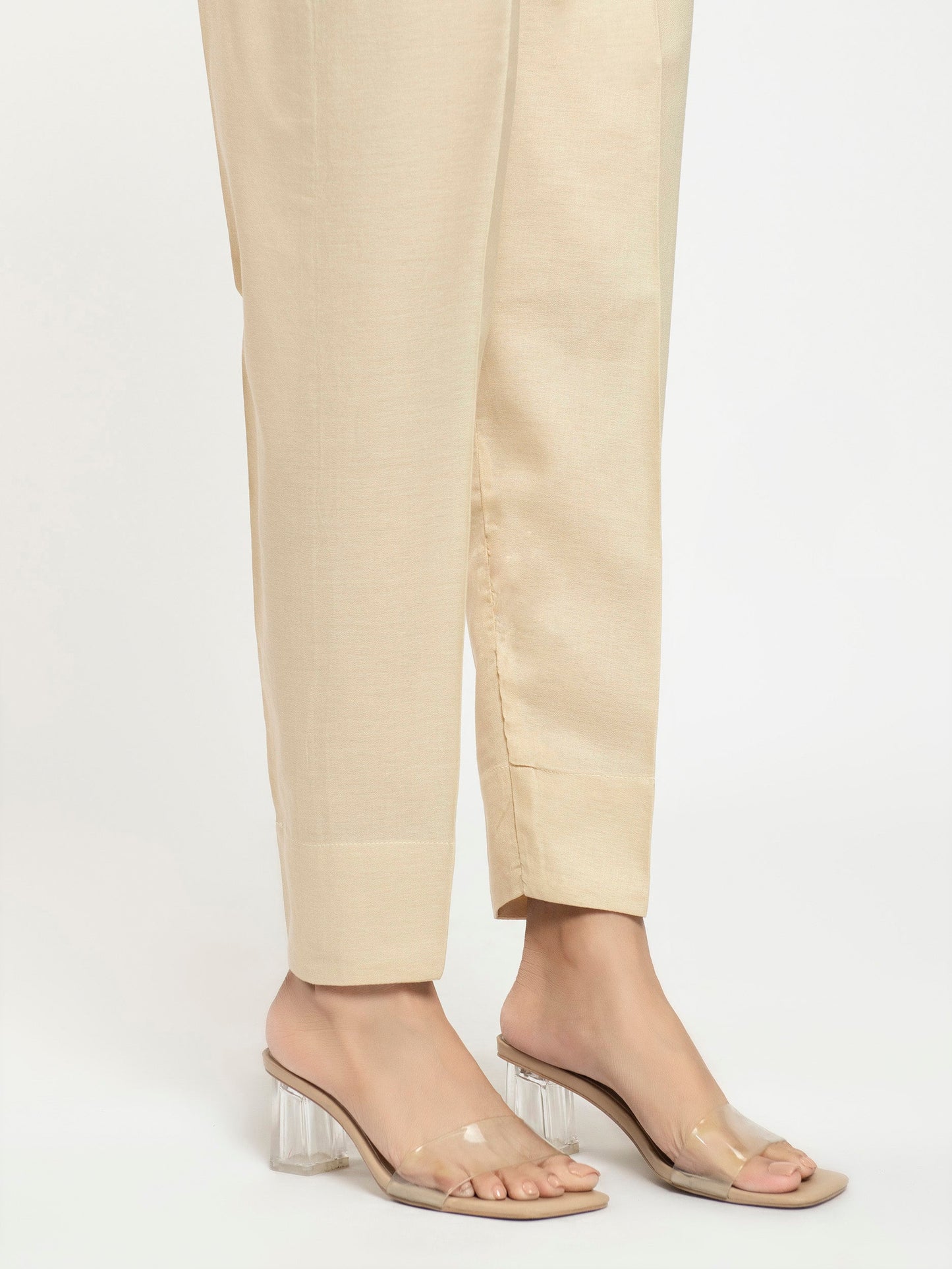 Plain Crape Trouser