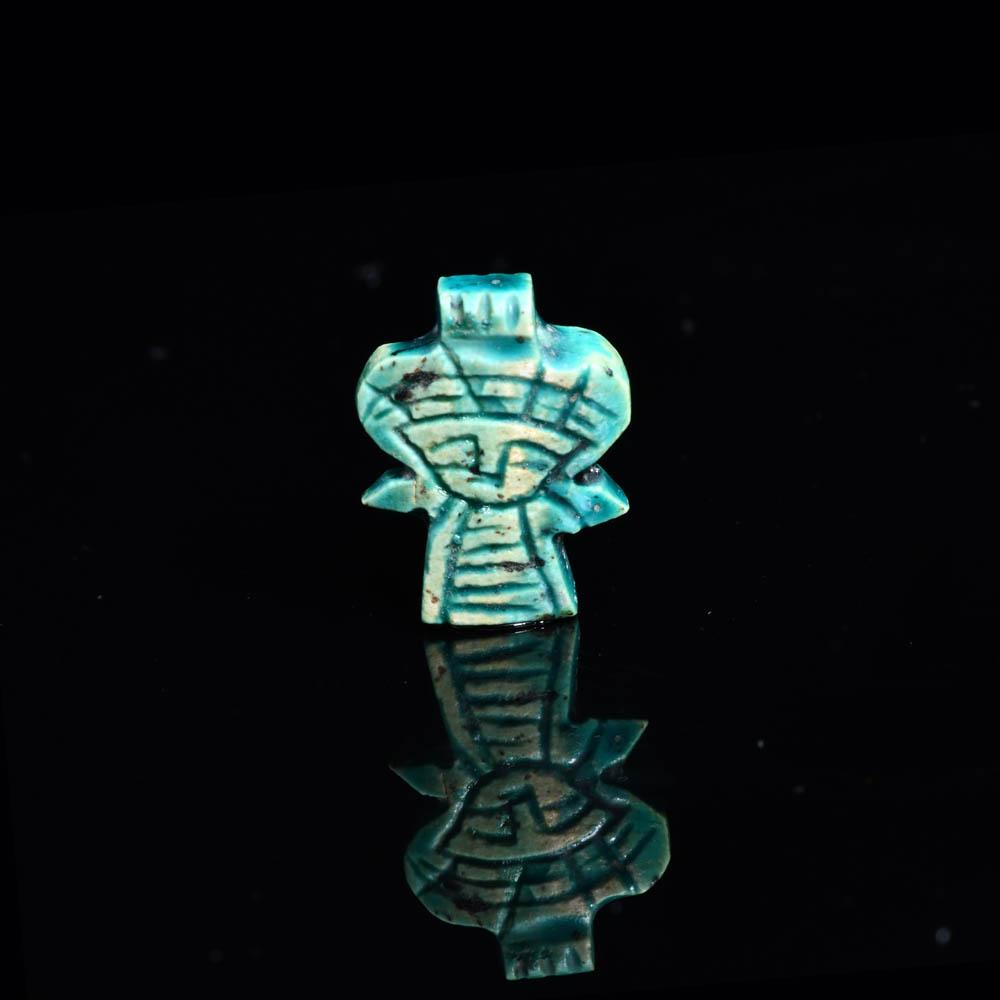 دیوی بیٹ ، مڈل کنگڈم ، سی اے کے لئے ایک نایاب مصری تعویذ۔ 2025 - 1760 قبل مسیح