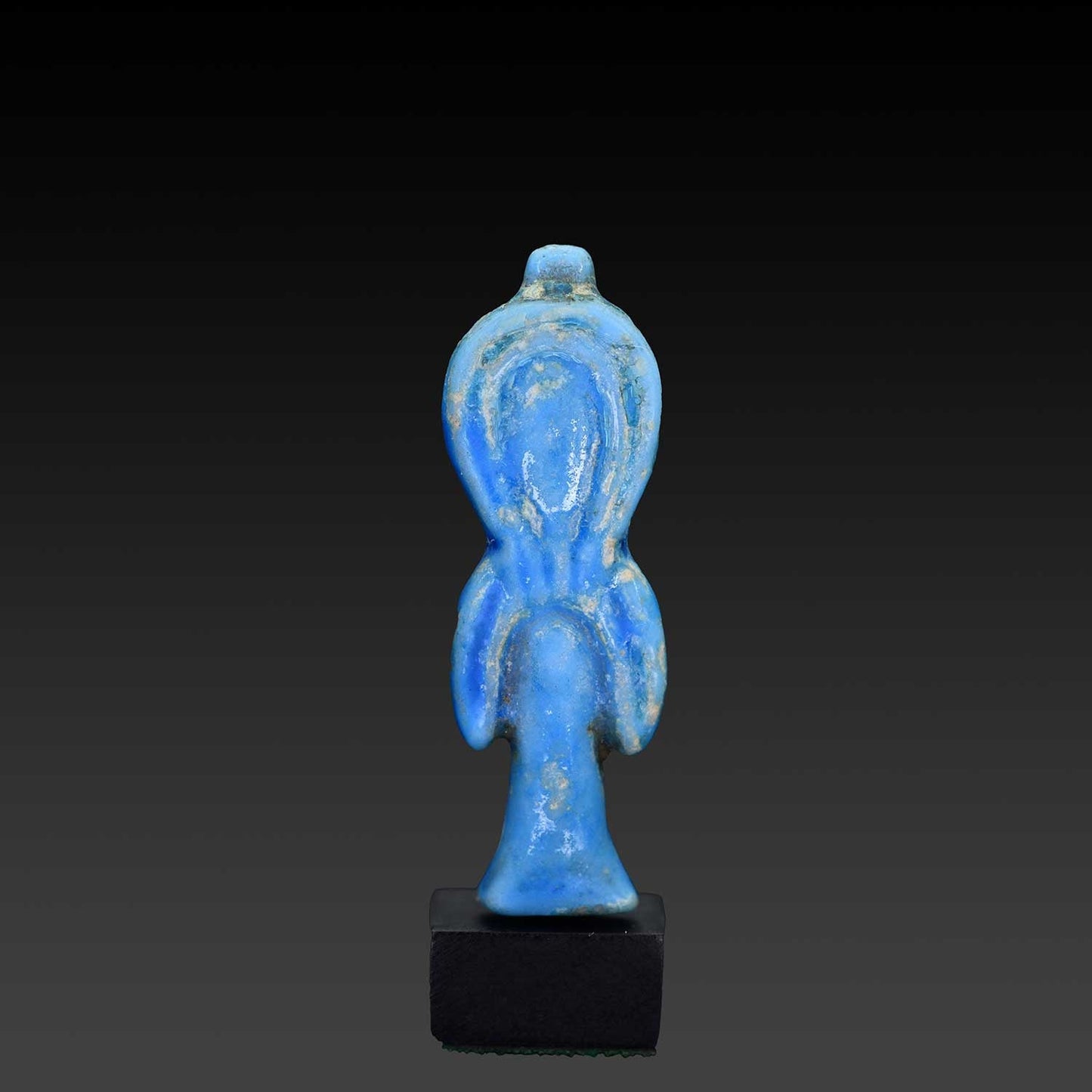 ایک شائع شدہ مصری faience isis گرہ ، دیر سے مدت ، CA. 664 - 332 قبل مسیح