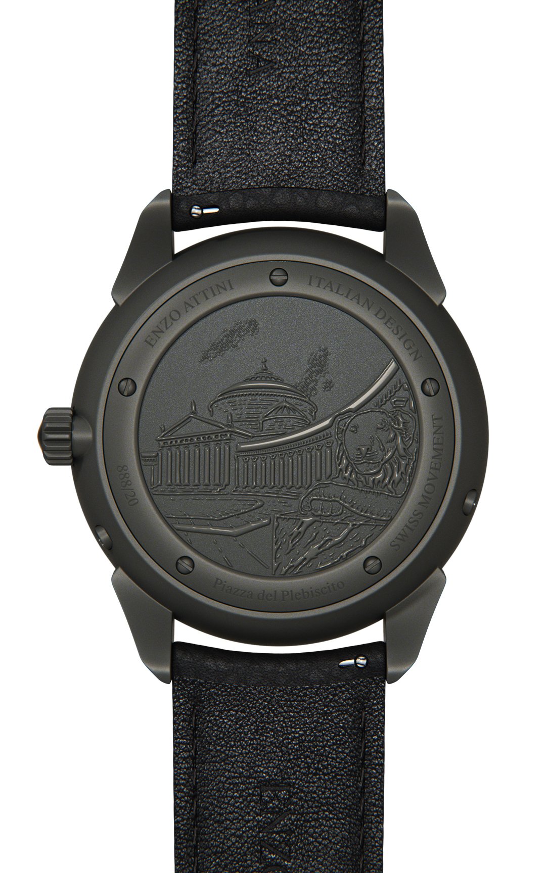 Piazza del Plebiscito / Schweizer Bewegung. 