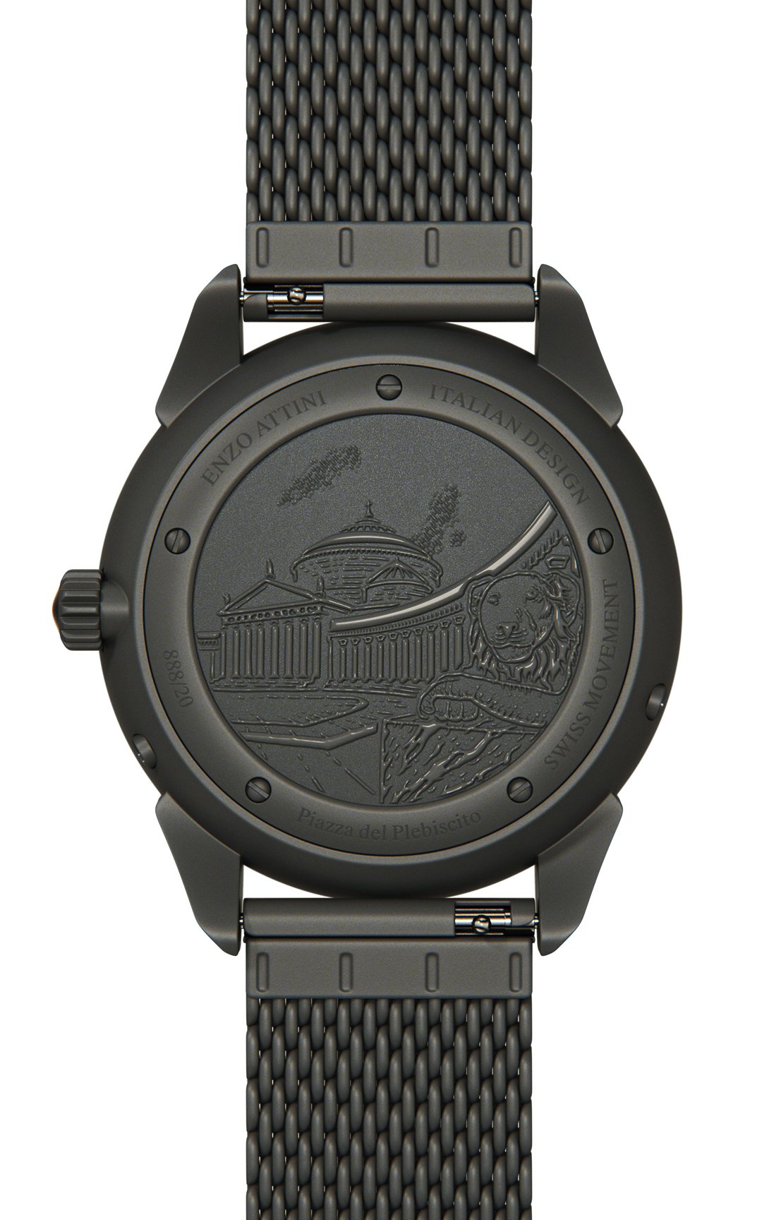 Piazza del Plebiscito / Schweizer Bewegung. 