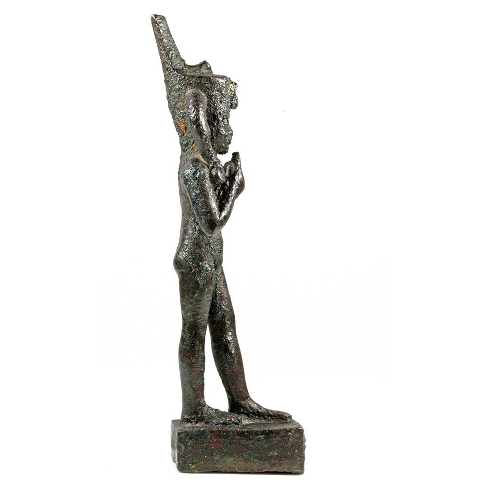 ہارپوکریٹس کی ایک مصری کانسی کی شخصیت ، دیر سے مدت سی اے۔ 664 - 552 قبل مسیح