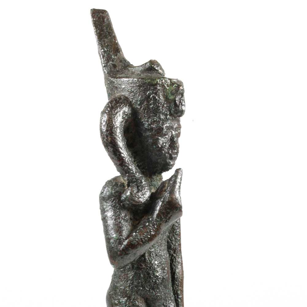 ہارپوکریٹس کی ایک مصری کانسی کی شخصیت ، دیر سے مدت سی اے۔ 664 - 552 قبل مسیح