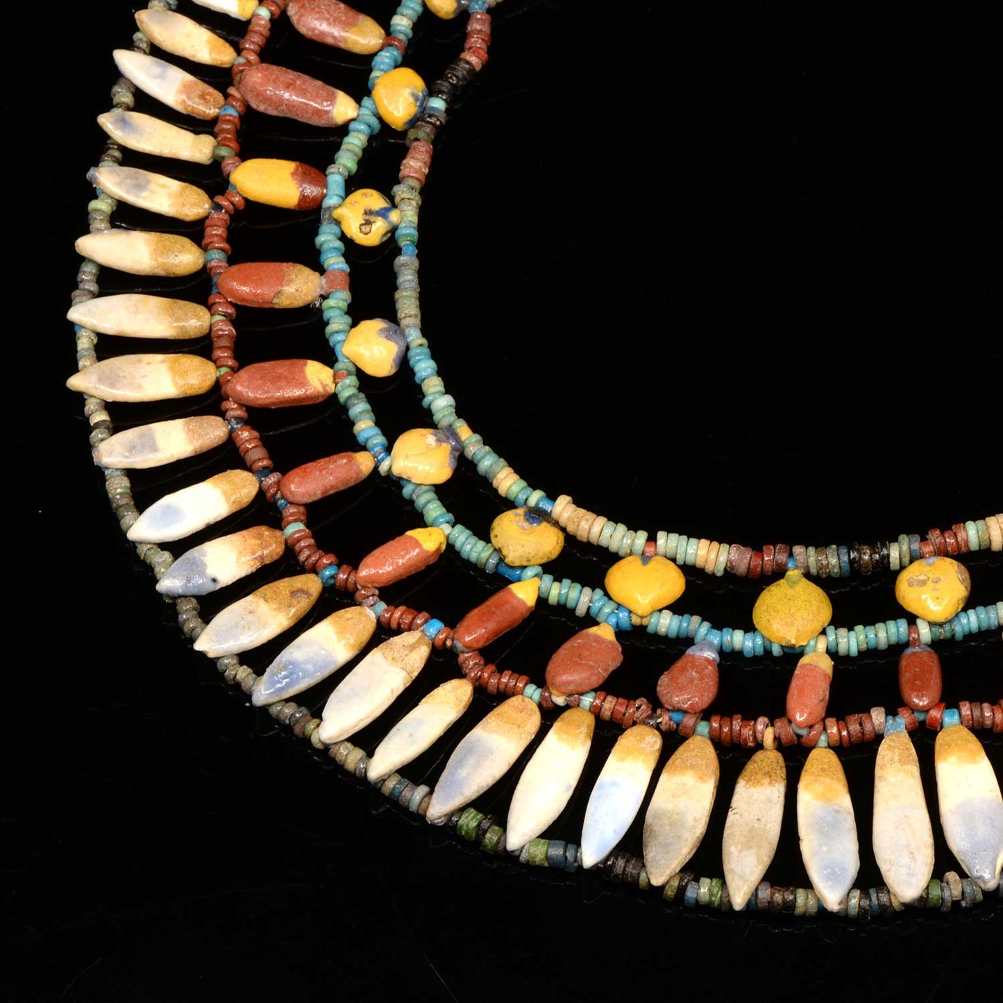 An Egyptian Floral Broad collar Necklace, Amarna Period, ca. 1352-1336 BCE