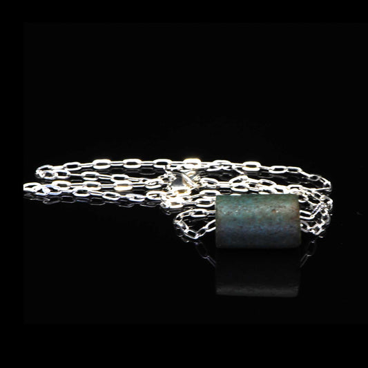 Ein ägyptischer Fayence-Perlenanhänger, Mittleres Reich, ca. 2141 - 2122 v. Chr.