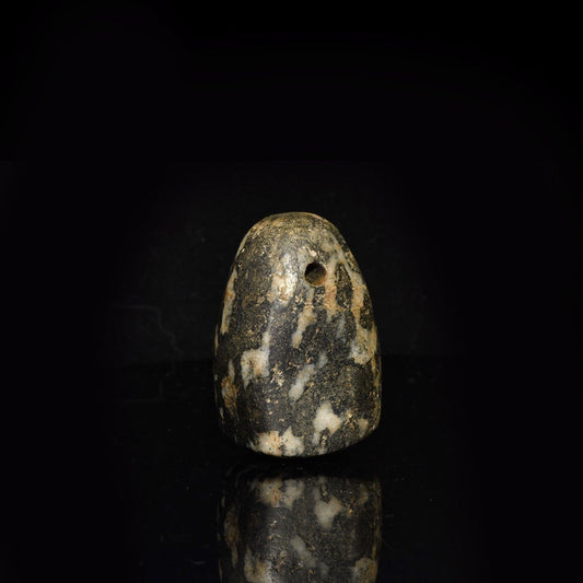 Eine seltene ägyptische Paletten-Schleifmaschine aus Diorit, vordynastische Periode, ca. 3300 - 3000 v. Chr.