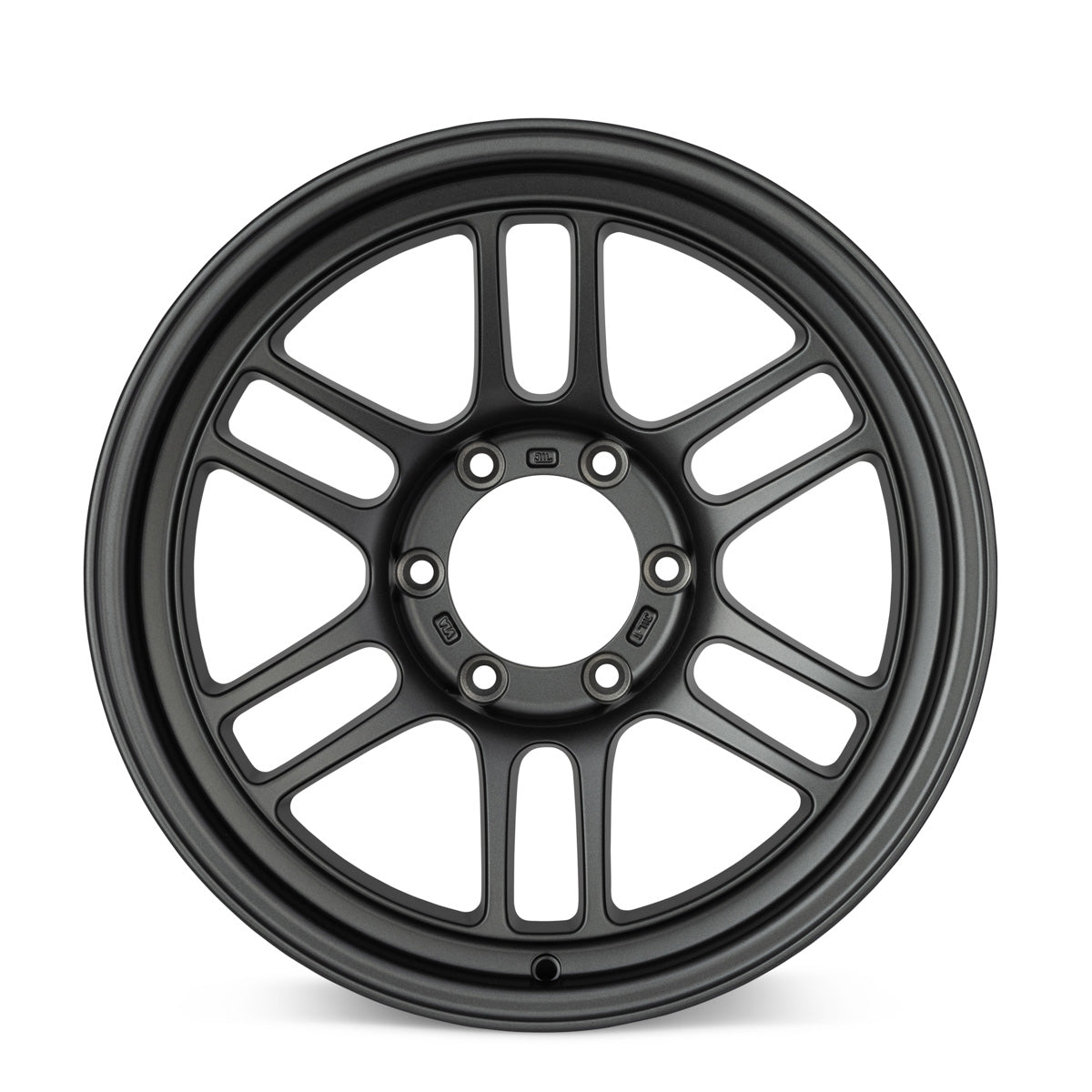 Enkei RPT1 16x8 6x139.7 Bolt Pattern +0 Offset 106.1 Bore Matte Dark Gunmetallic Wheel (enk528-680-8400GM)