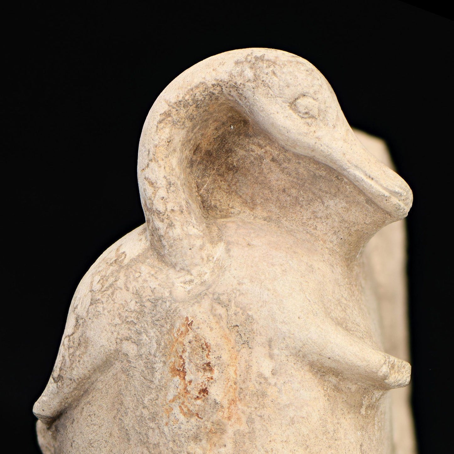 Votivskulptur einer Ente aus Kalkstein, 18. Dynastie, ca. 1550 - 1362 v. Chr.