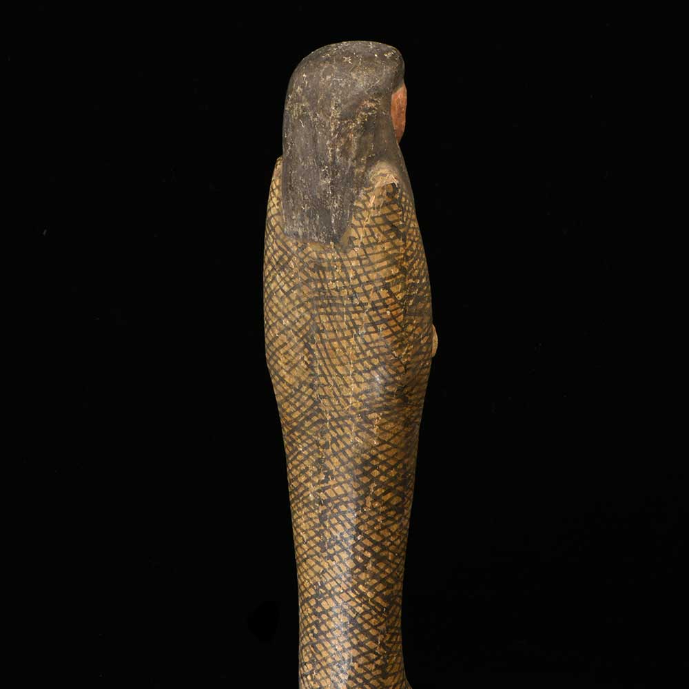 ایک مصری لکڑی کی شخصیت ، امسیٹی ، ٹولیمیک پیریڈ ، سی اے۔ 332 - 30 قبل مسیح