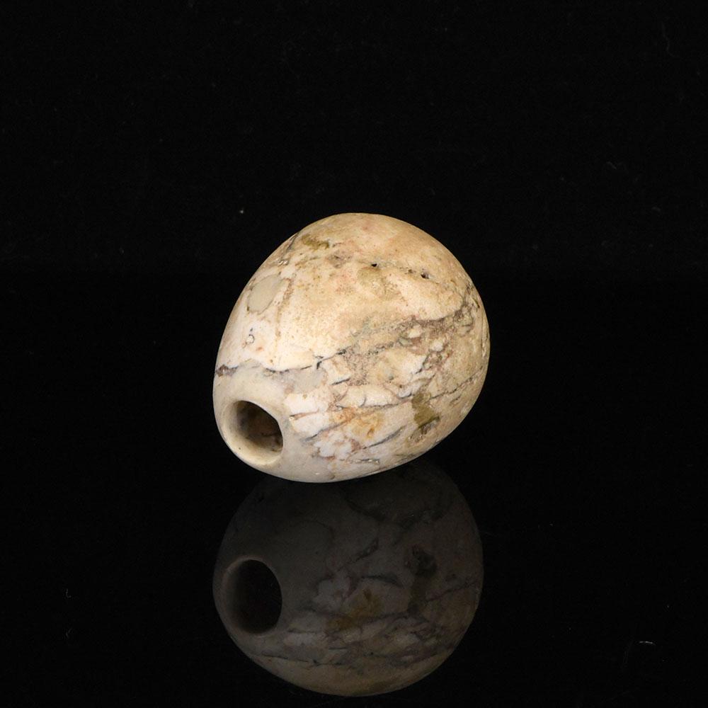 ایک مصری چونا پتھر کے میس ہیڈ ، پری ڈینسٹک پیریڈ ، سی اے۔ 3500 - 3200 قبل مسیح