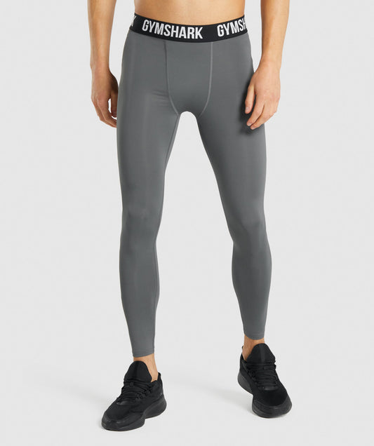 Gymshark Element Baselayer Leggings - Holzkohle