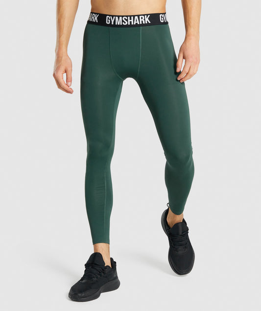 Gymshark -Element Baselayer -Leggings - dunkelgrün