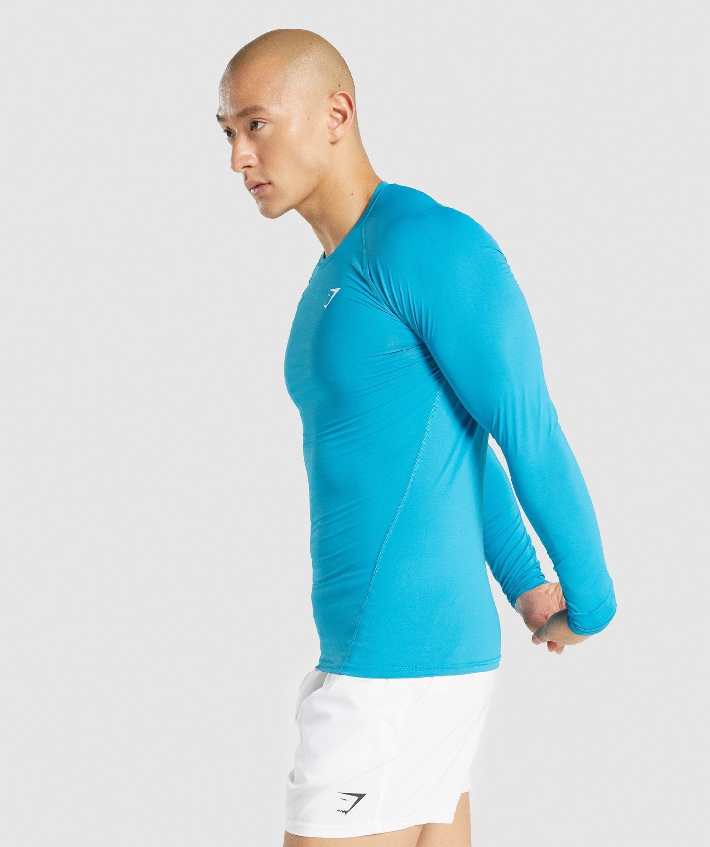 Gymshark Element Baselayer Langarm T -Shirt - Blau