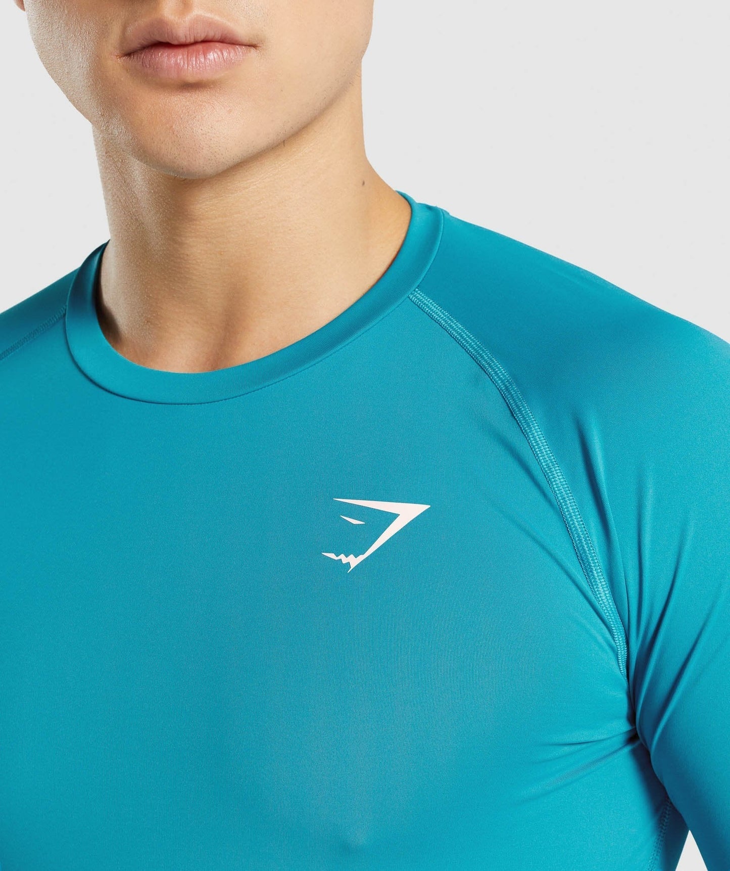 Gymshark Element Baselayer Langarm T -Shirt - Blau