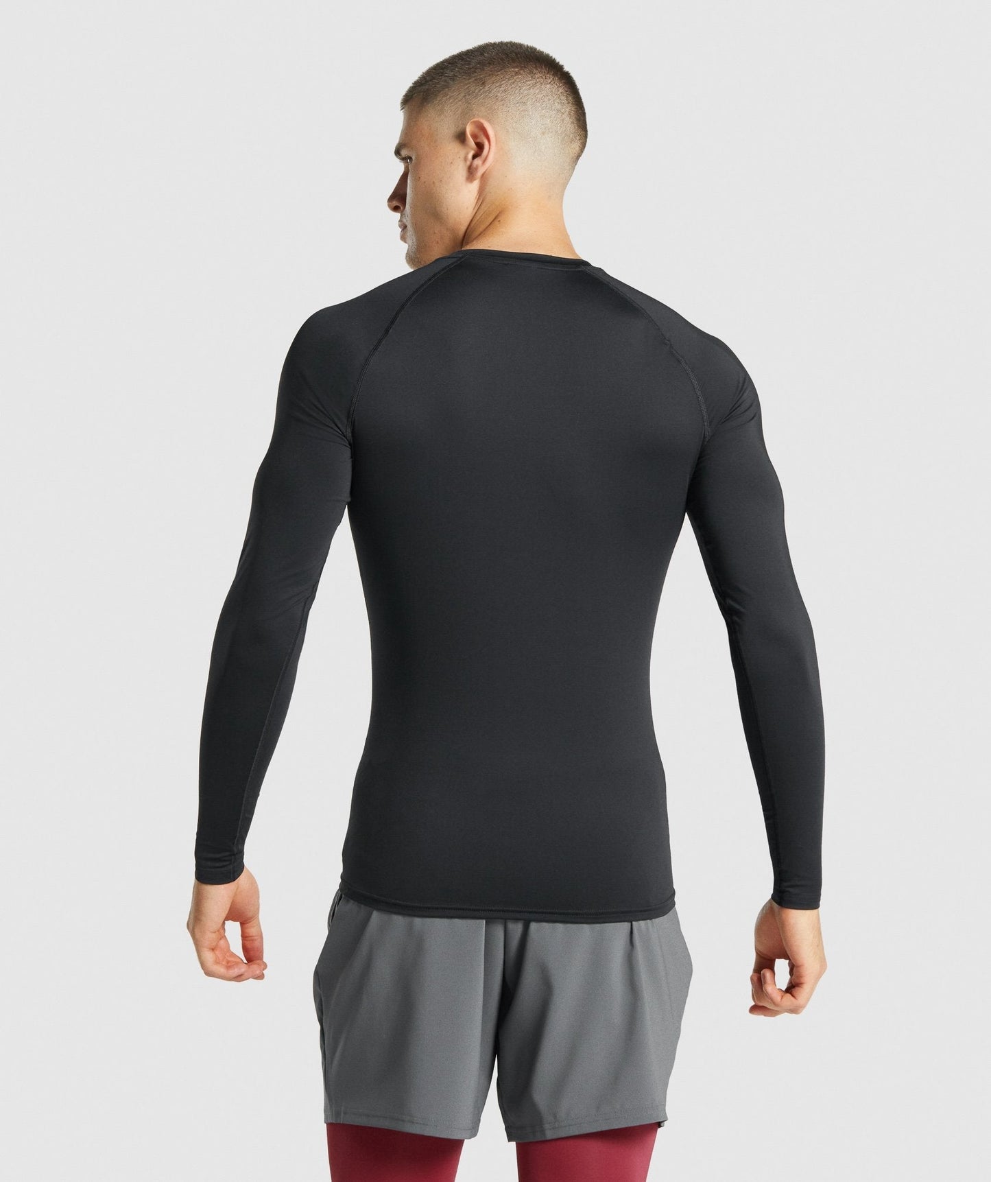 Gymshark Element Baselayer Langarm T -Shirt - Schwarz