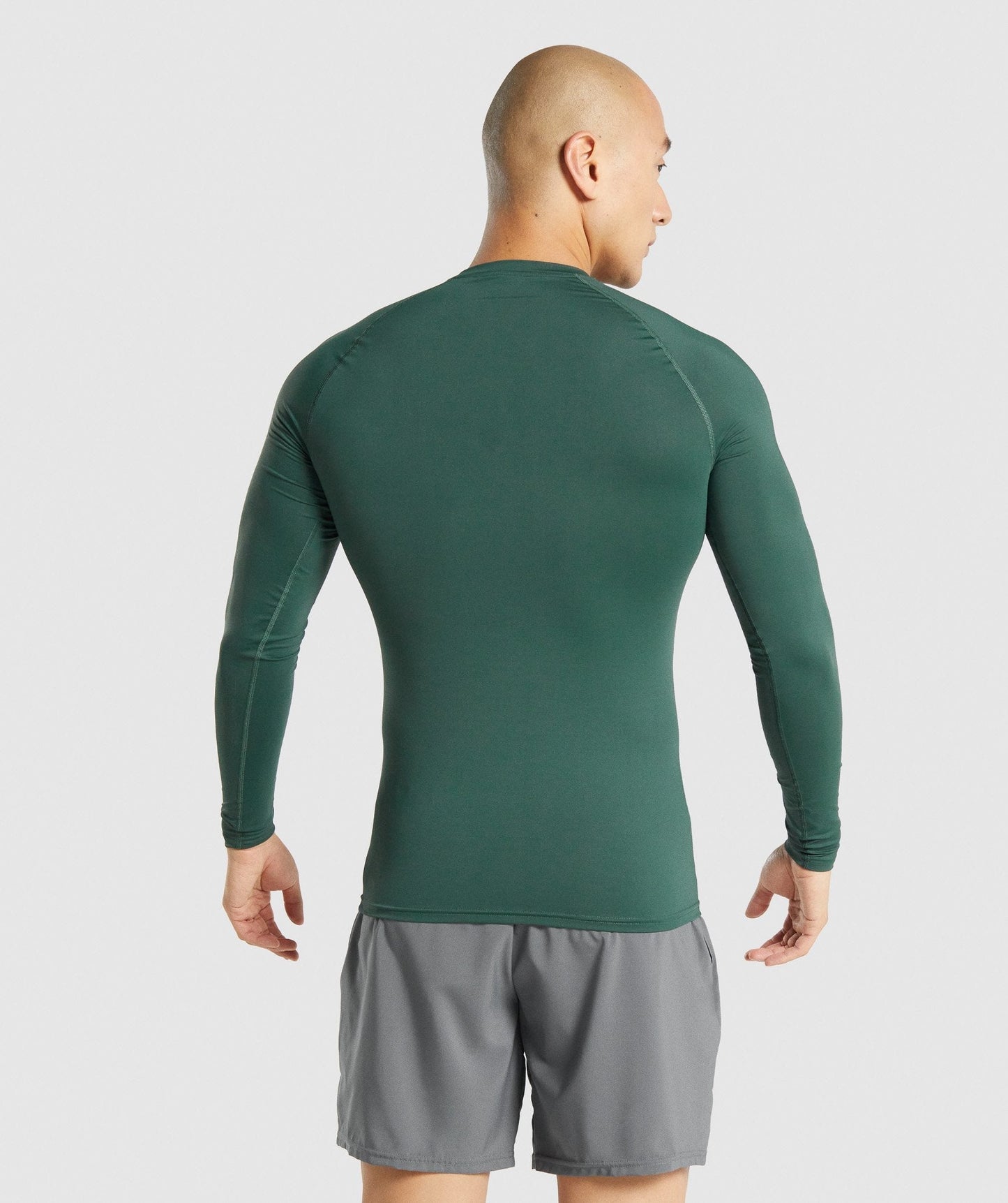 Gymshark Element Baselayer Langarm T -Shirt - dunkelgrün