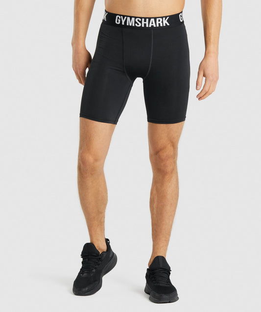 Gymshark Element Baselayer Shorts - Schwarz