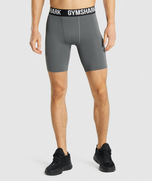 Gymsharkelement Baselayer Shorts - Holzkohle