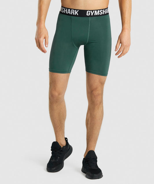 Gymsharkelement Baselayer Shorts- Dunkelgrün