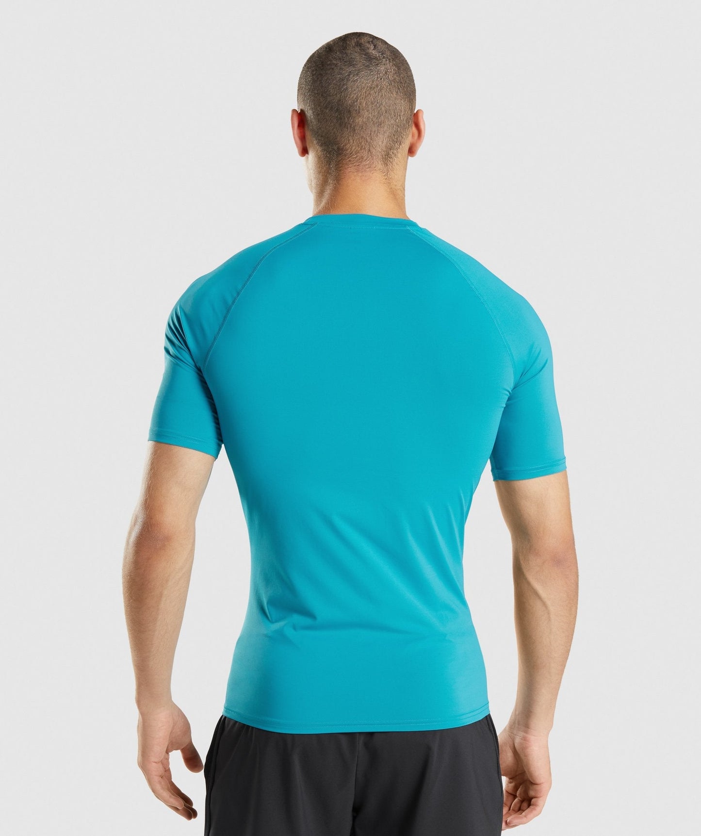 Gymshark Element Baselayer T -Shirt - Blau