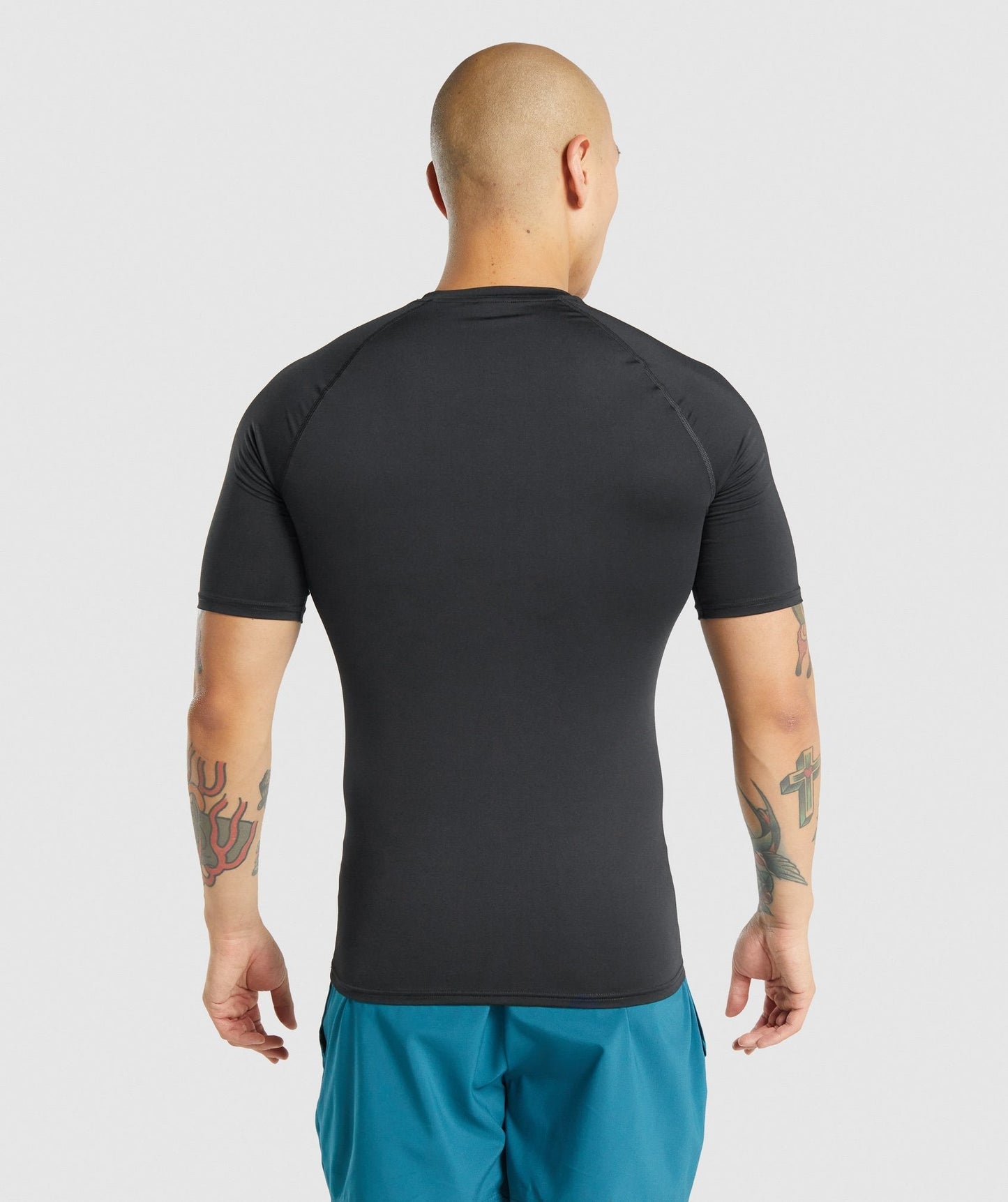 Gymshark Element Baselayer T -Shirt - Schwarz