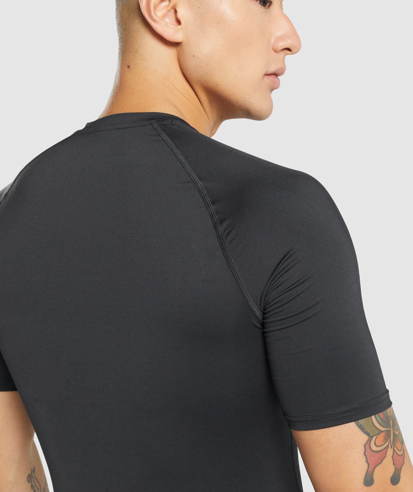 Gymshark Element Baselayer T -Shirt - Schwarz