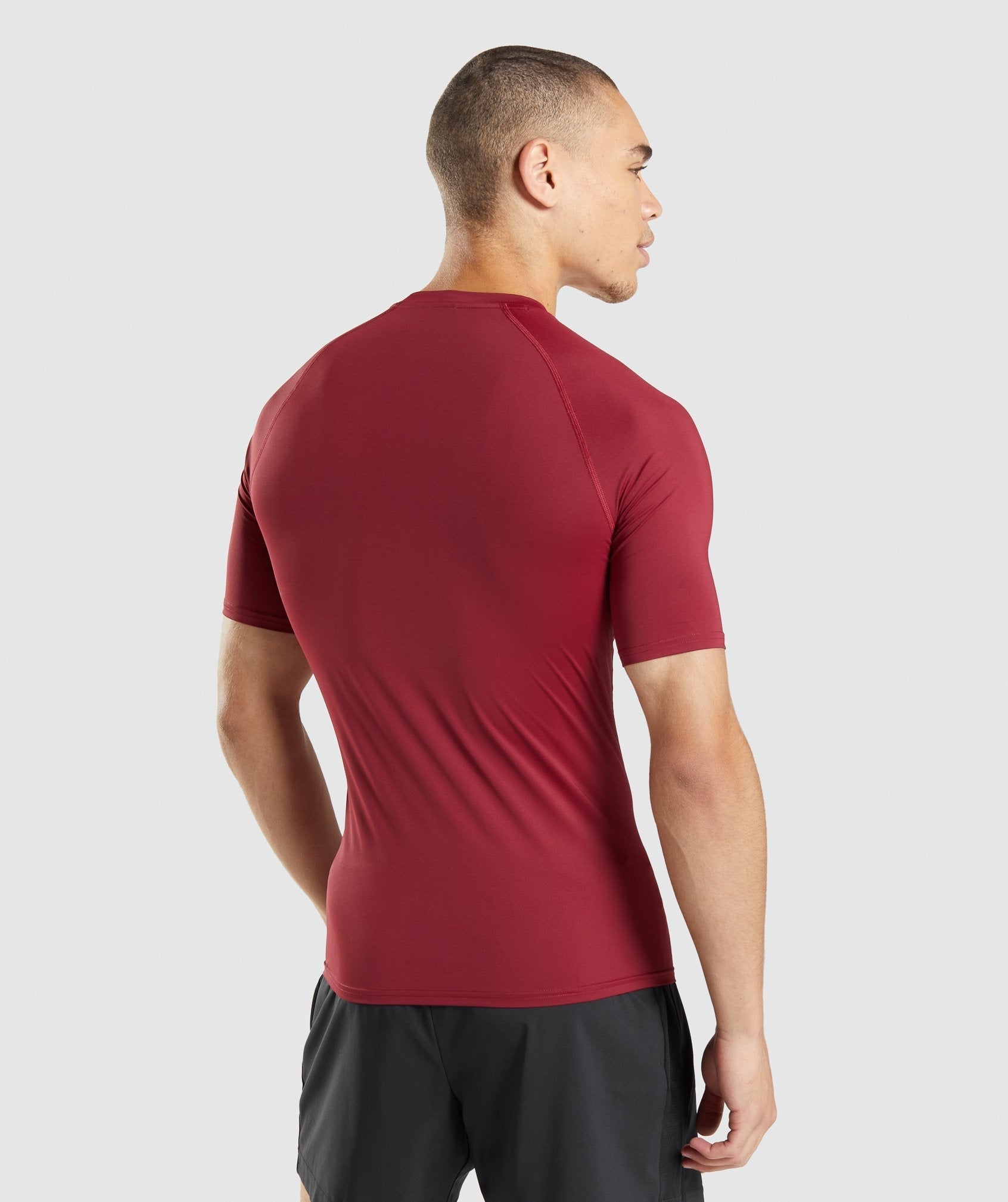 Gymshark Element Baselayer T-Shirt - Burgundy – Client 446 100K products
