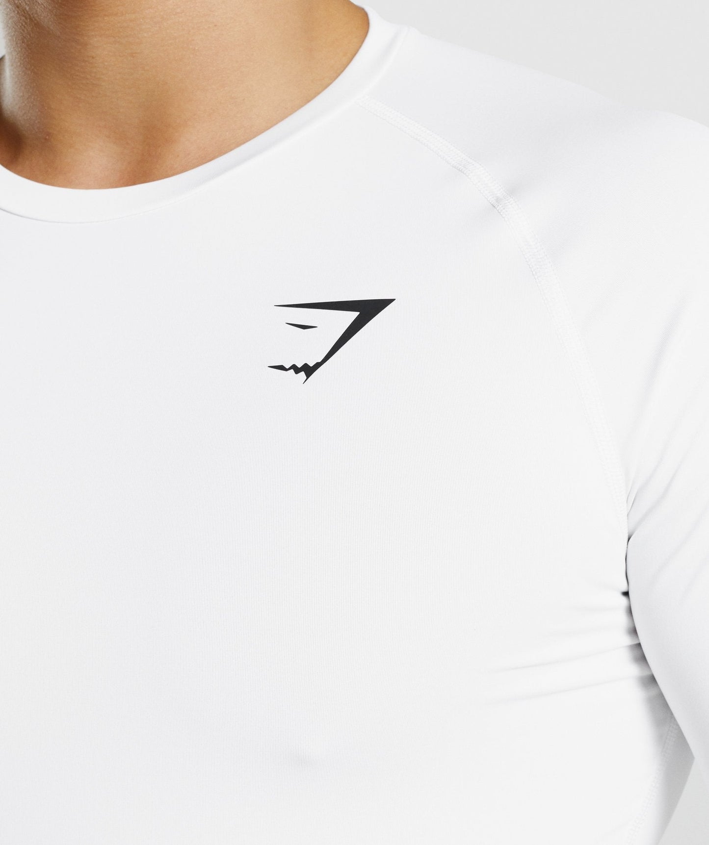 Gymshark Element Baselayer T -Shirt - Weiß