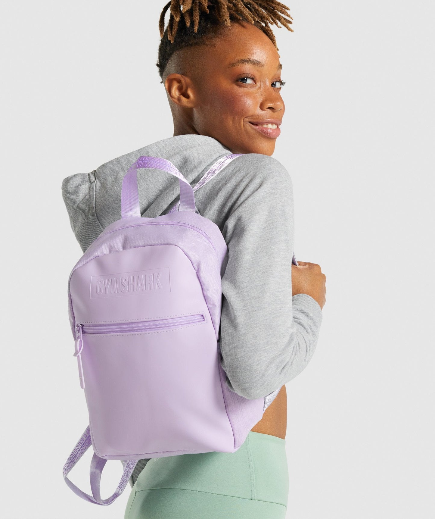 Gymshark Everyday Mini Rucksack - hellviolett