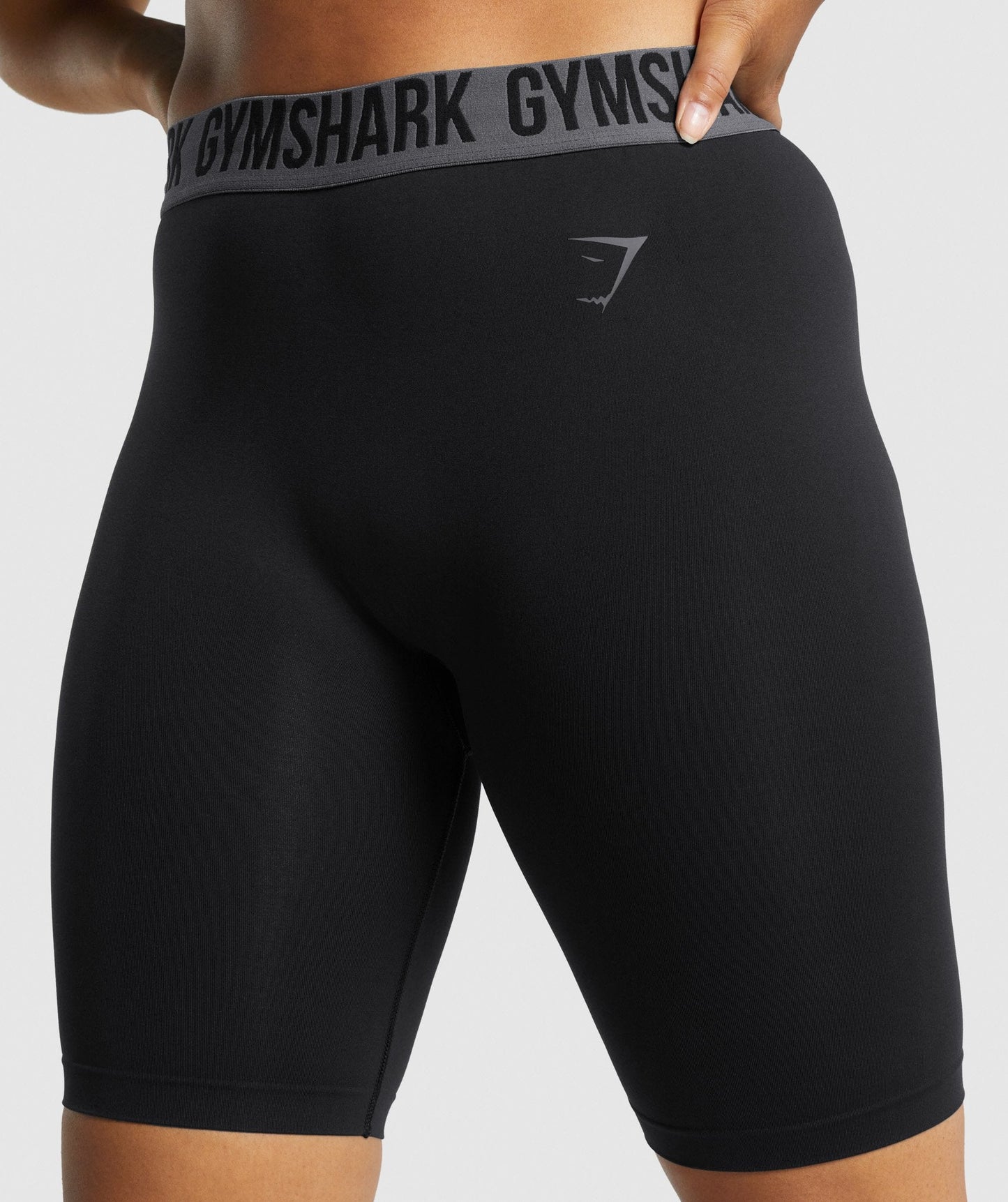 Gymshark Fit nahtloser Radfahren - schwarz