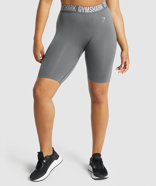 Gymshark Fit nahtloser Radfahren - Holzkohle