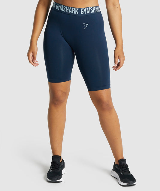 Gymshark Fit nahtloser Radfahren - Marine