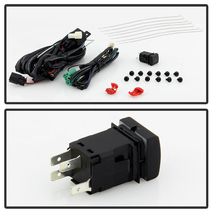 Spyder 2019+ Corolla Hatchback Clear Fog Light w/ OEM Switch (FL-TCO2019-LED-C)