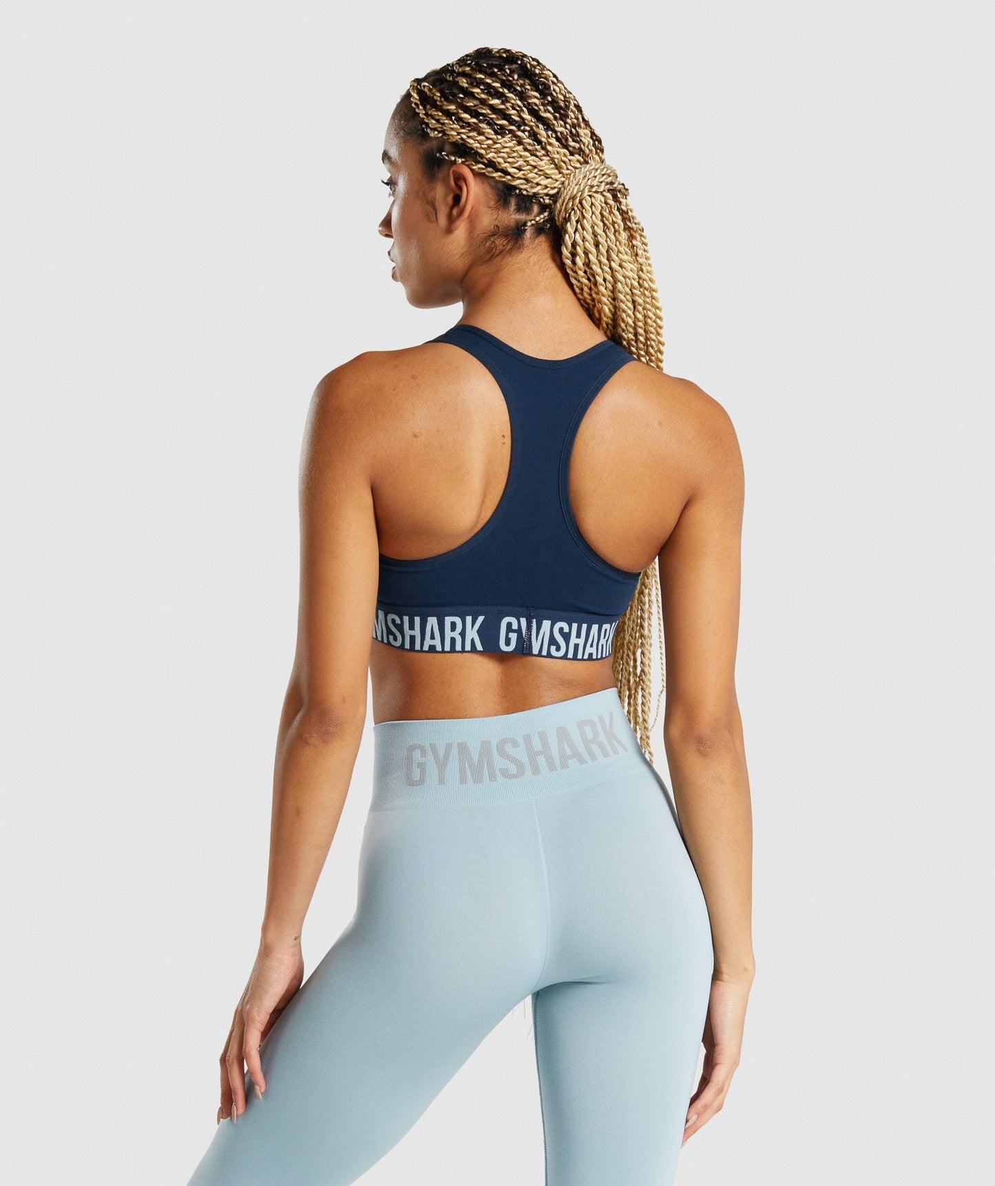 Gymshark Fit nahtloser Sport -BH - Marine