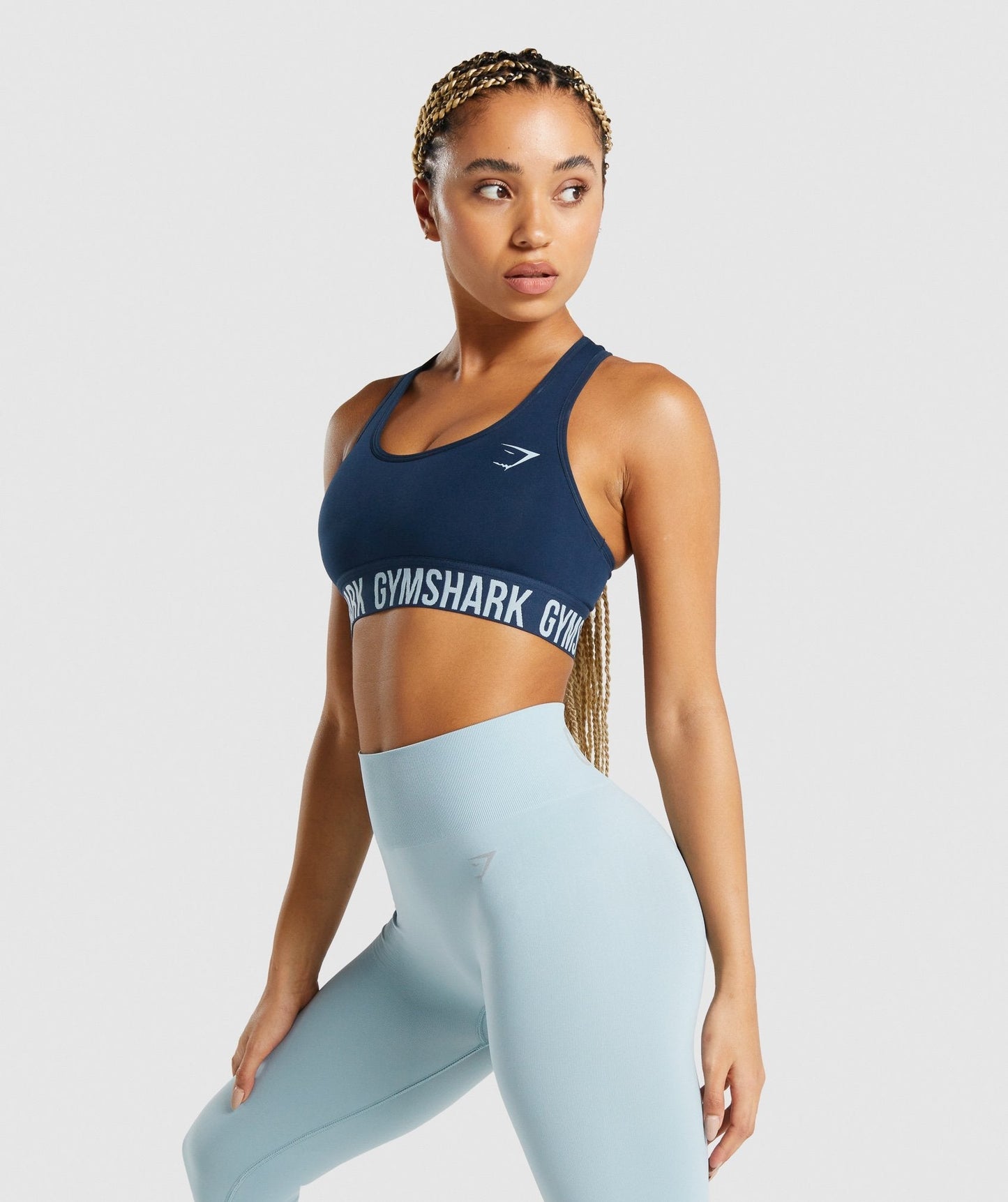 Gymshark Fit nahtloser Sport -BH - Marine