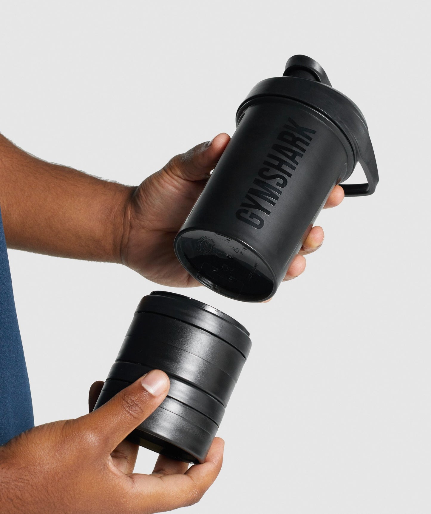 Gymshark Prep Shaker Water Bottle - Black