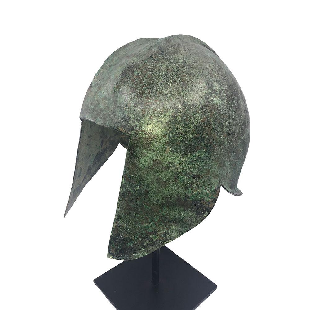 An Illyrian Bronze Helmet, Classical Period, ca. 7th - 5th Century BCE