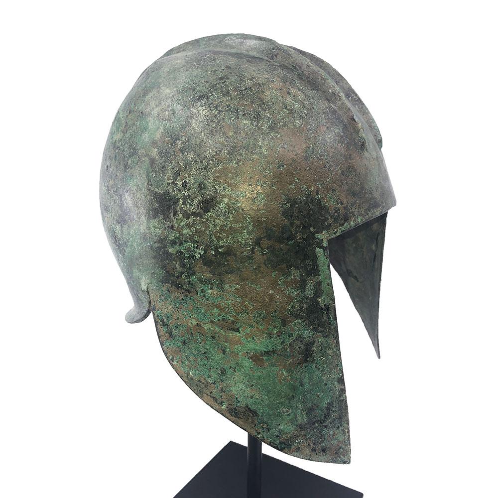 An Illyrian Bronze Helmet, Classical Period, ca. 7th - 5th Century BCE