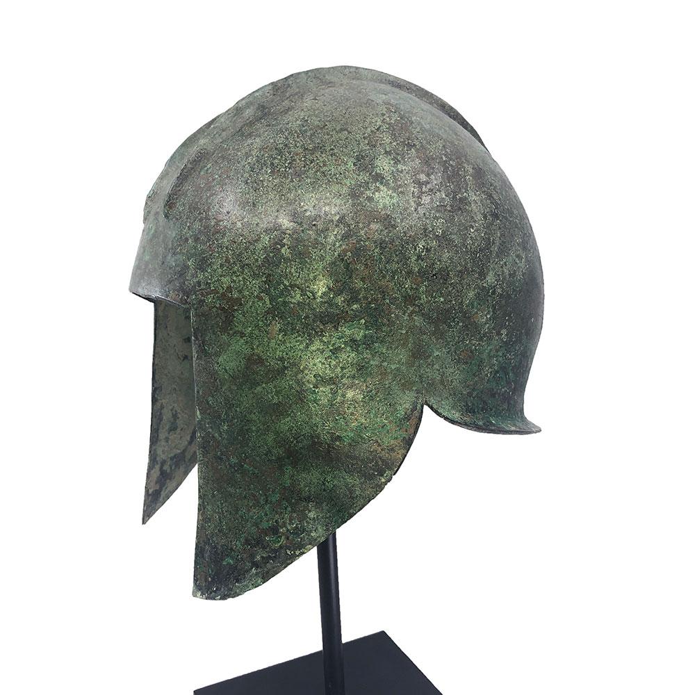 An Illyrian Bronze Helmet, Classical Period, ca. 7th - 5th Century BCE