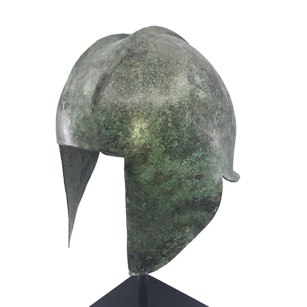 An Illyrian Bronze Helmet, Classical Period, ca. 7th - 5th Century BCE