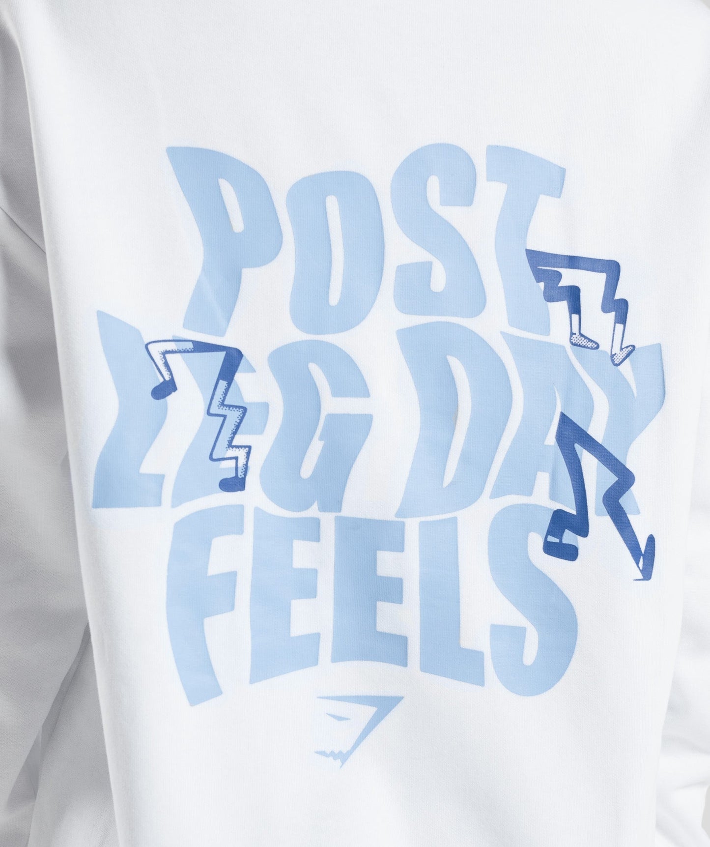 Gymshark Leg Day Oversized Hoodie - White