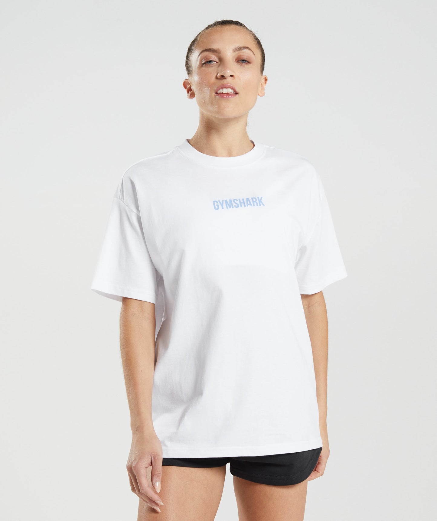 Gymshark Leg Day Oversized T-Shirt - White