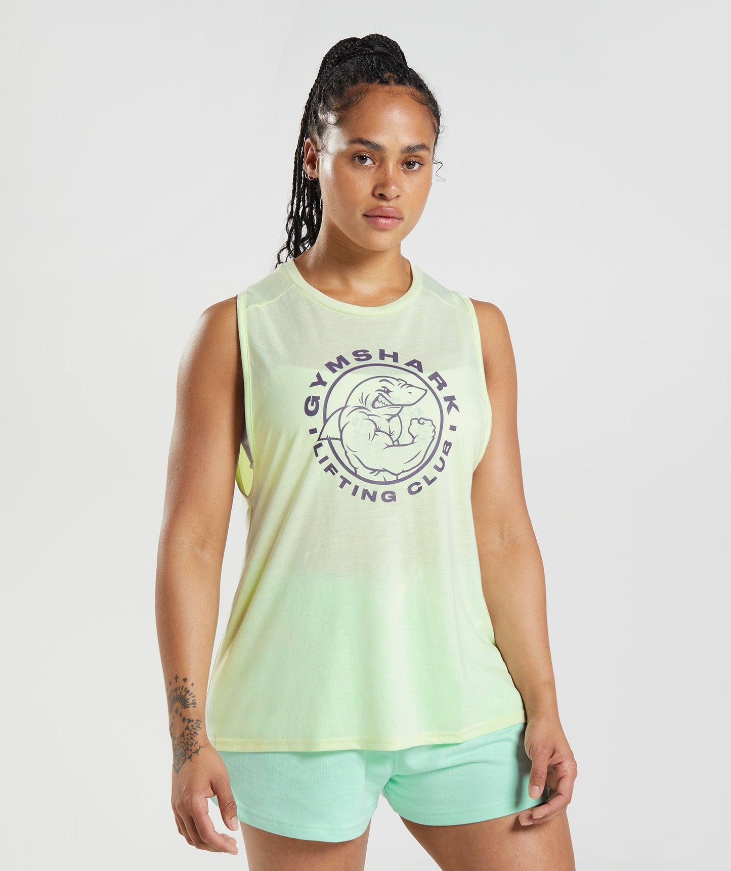 Gymshark Legacy Tank - Cucumber Green