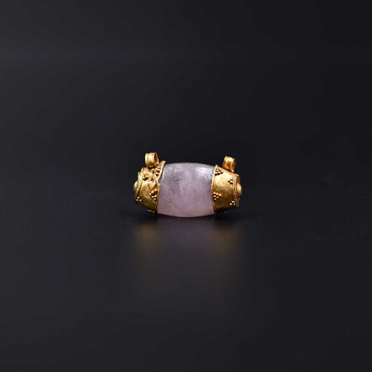 Ein ostgriechischer Anhänger aus Gold und Amethyst, hellenistische Periode, ca. 3. - 1. Jahrhundert v. Chr.