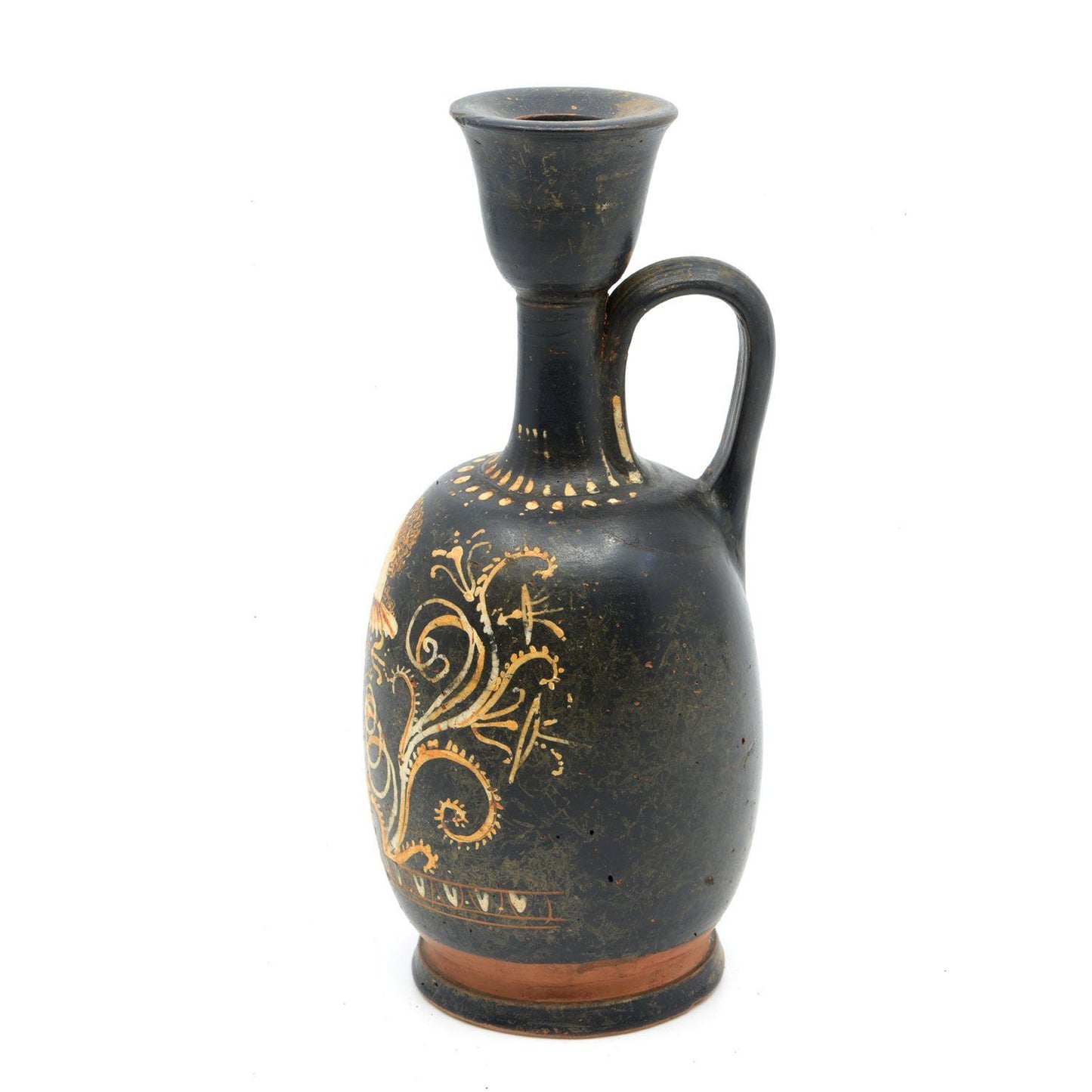 Eine apulische Gnathian-Ware-Lekythos, hellenistische Periode, ca. 330 - 320 v. Chr.