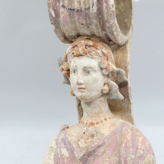 ایک یونانی ٹیراکوٹا ووٹ دیوی سیوڈو ویز ، چوتھی صدی کے آخر میں - تیسری صدی کے اوائل میں