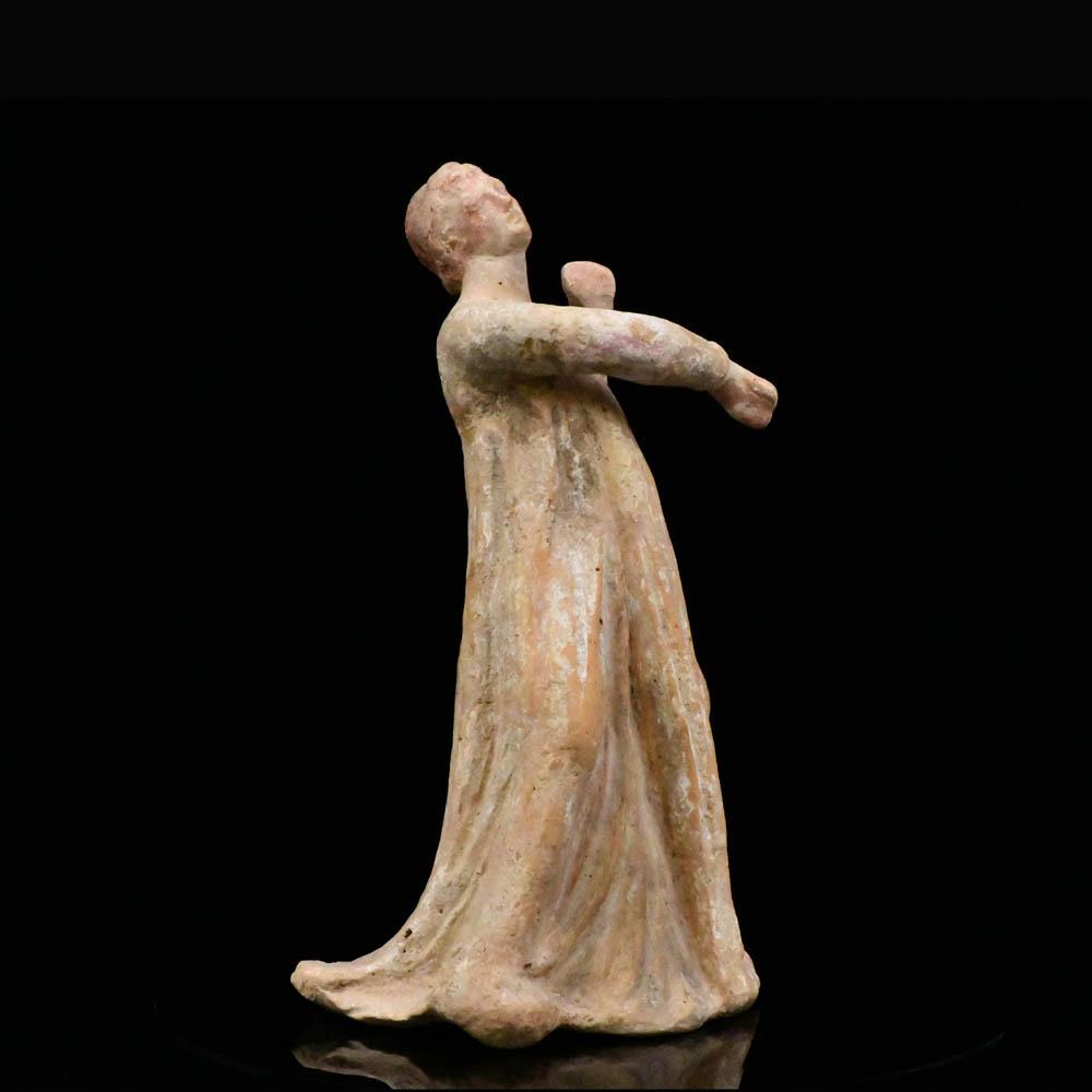 اپولو کیتھرائڈوس کا ایک ہیلینسٹک ٹیراکوٹا مجسمہ ، سی اے۔ تیسری - پہلی صدی قبل مسیح