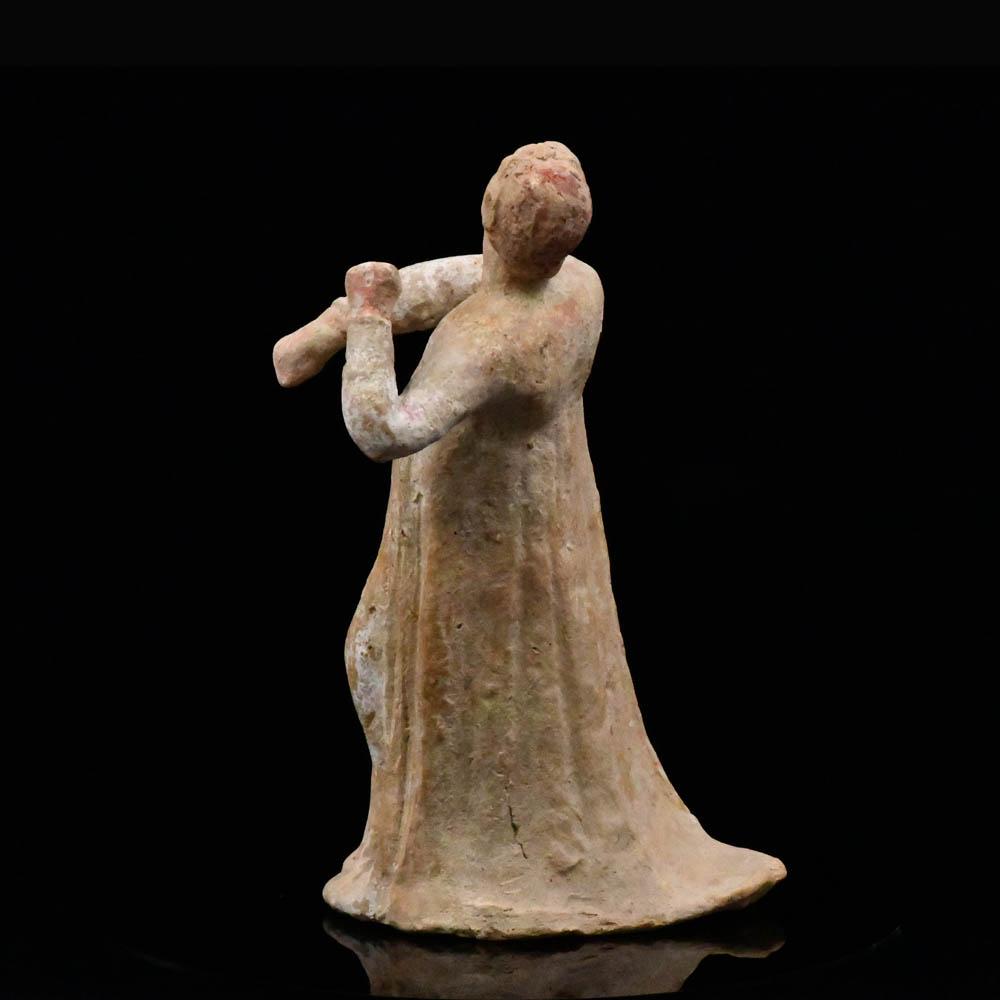 اپولو کیتھرائڈوس کا ایک ہیلینسٹک ٹیراکوٹا مجسمہ ، سی اے۔ تیسری - پہلی صدی قبل مسیح