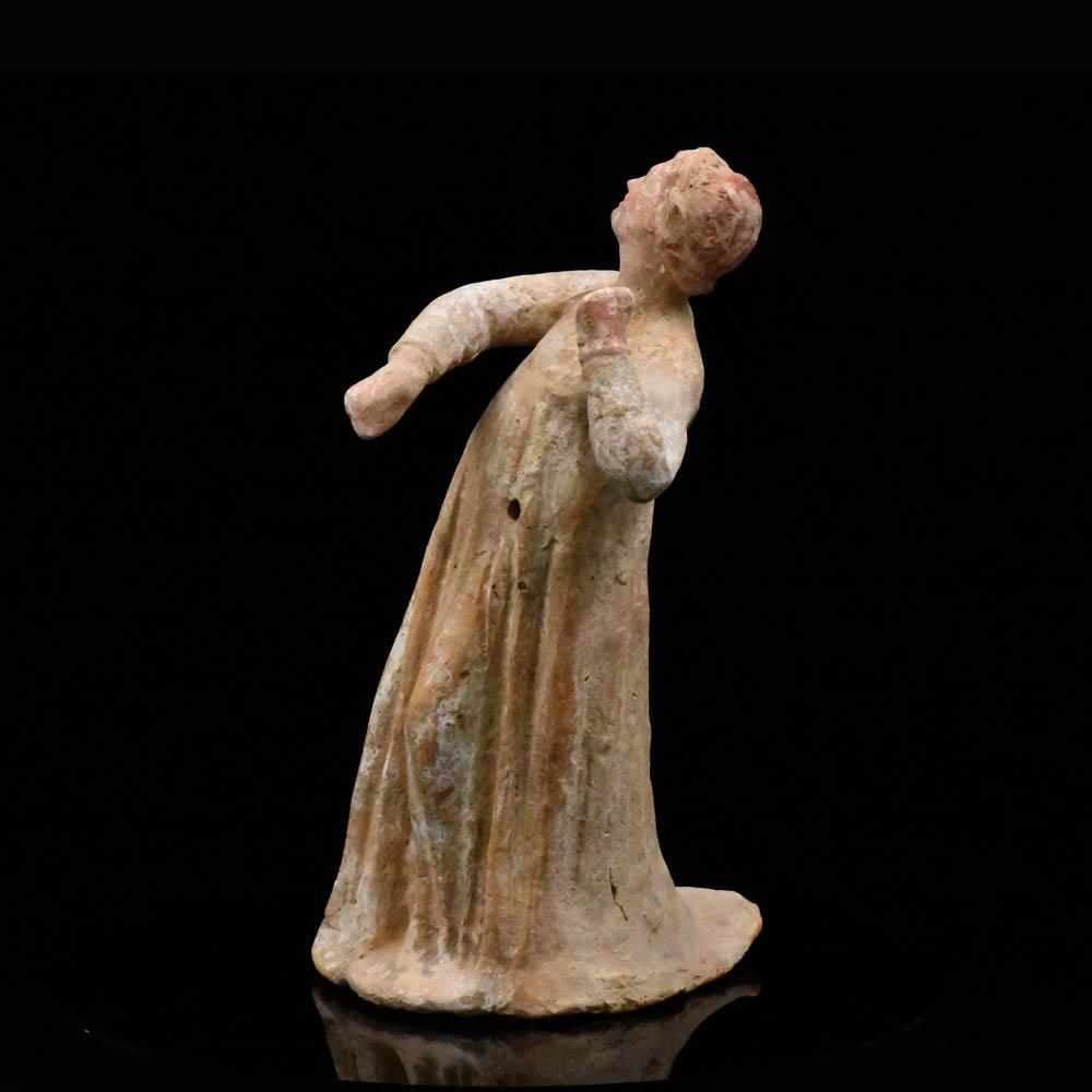 اپولو کیتھرائڈوس کا ایک ہیلینسٹک ٹیراکوٹا مجسمہ ، سی اے۔ تیسری - پہلی صدی قبل مسیح