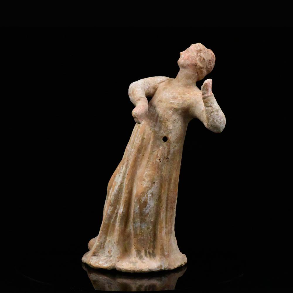 اپولو کیتھرائڈوس کا ایک ہیلینسٹک ٹیراکوٹا مجسمہ ، سی اے۔ تیسری - پہلی صدی قبل مسیح